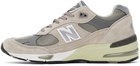 New Balance Grey Made in UK 991 Sneakers