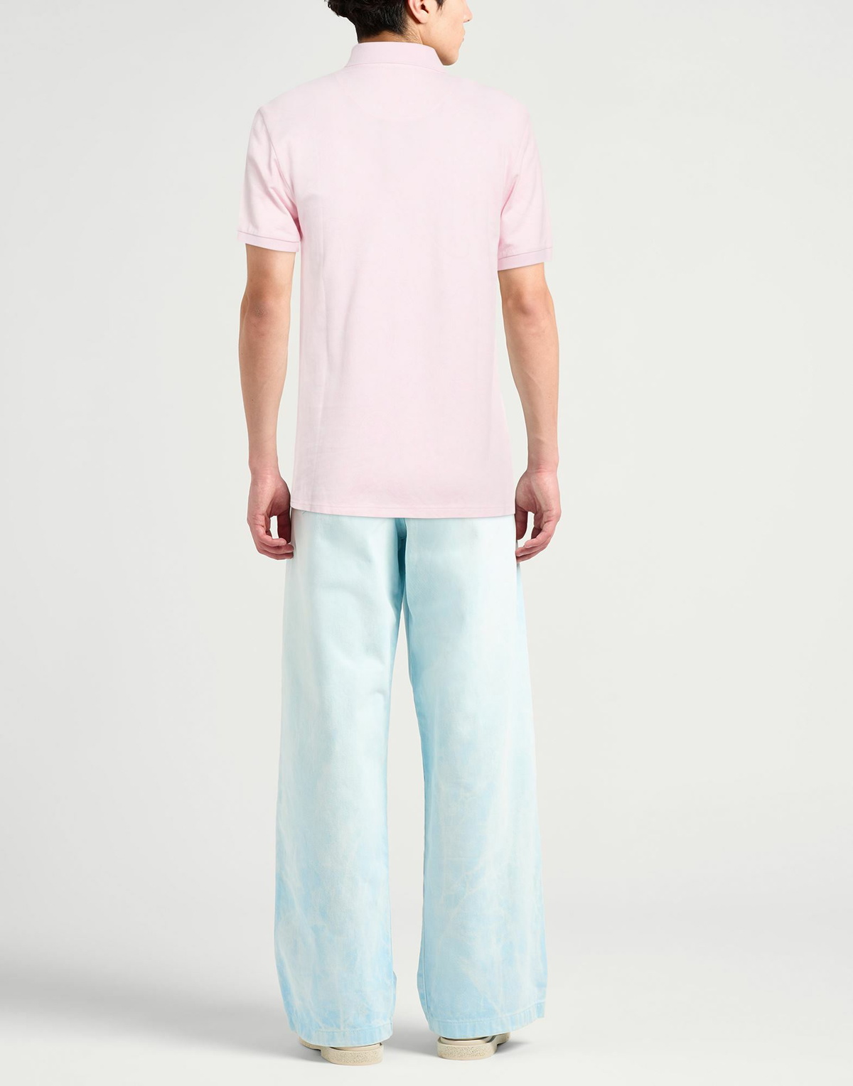 Etro Mens Polo shirt in Pink