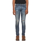 R13 Blue Washed Jeans