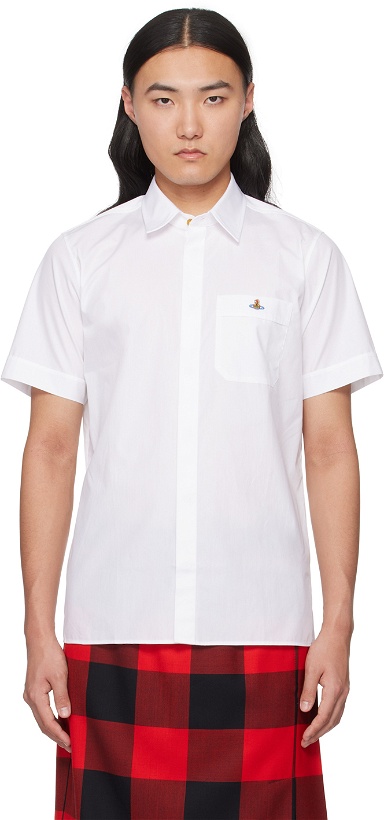 Photo: Vivienne Westwood White Embroidered Shirt