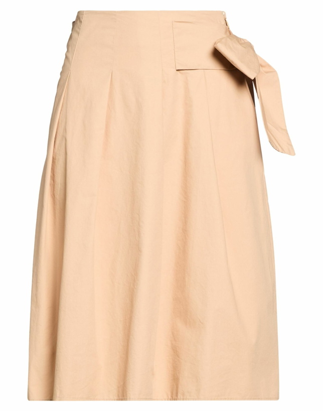 Photo: Alessia Santi Womens Midi skirt in Beige