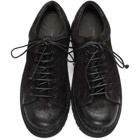 Marsell Black Gomme Low-Top Boots