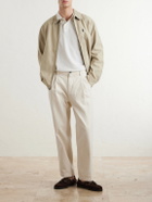 Polo Ralph Lauren - Logo-Embroidered Cotton-Piqué Polo Shirt - Neutrals