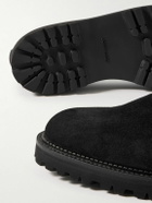 John Lobb - Lawry New Standard Suede Chelsea Boots - Black