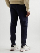 Ralph Lauren Purple label - Tapered Cotton-Blend Jersey Sweatpants - Blue