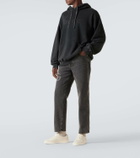 Gucci Logo cotton jersey hoodie