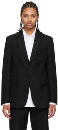 WARDROBE.NYC Black Merino Wool Blazer