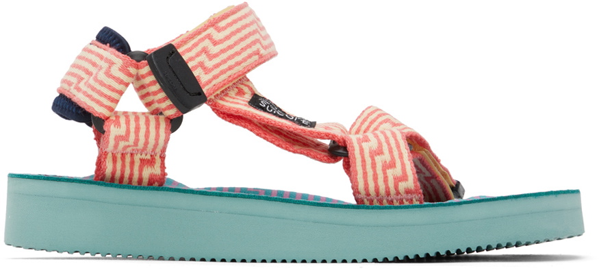 【関税込み】Suicoke イエロー&ピンク DEPA-JC01 サンダル Suicoke Yellow & Pink DEPA-JC01 Sandals Suicoke
