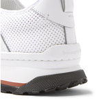 Ermenegildo Zegna - Siracusa Leather and Mesh Sneakers - White