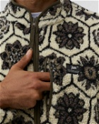 Patta Patta Wall Flower Fleece Jacket Multi - Mens - Fleece Jackets