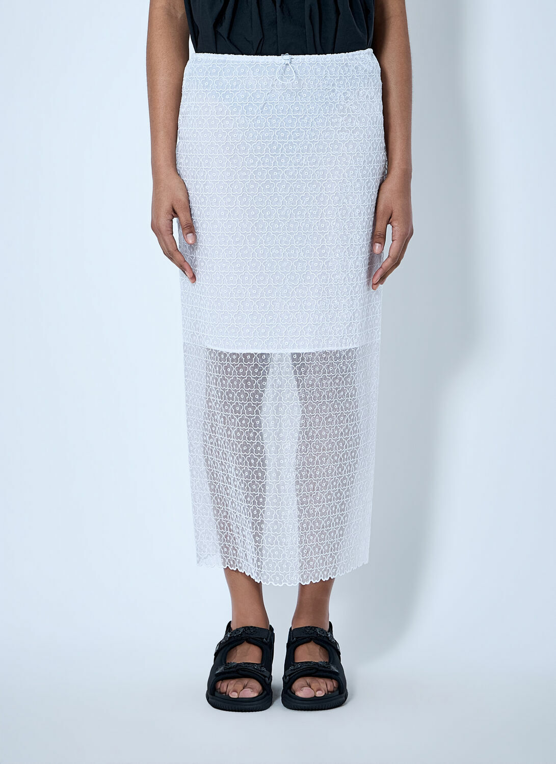 Cecilie Bahnsen Cbdonna Skirt Windflower Emb