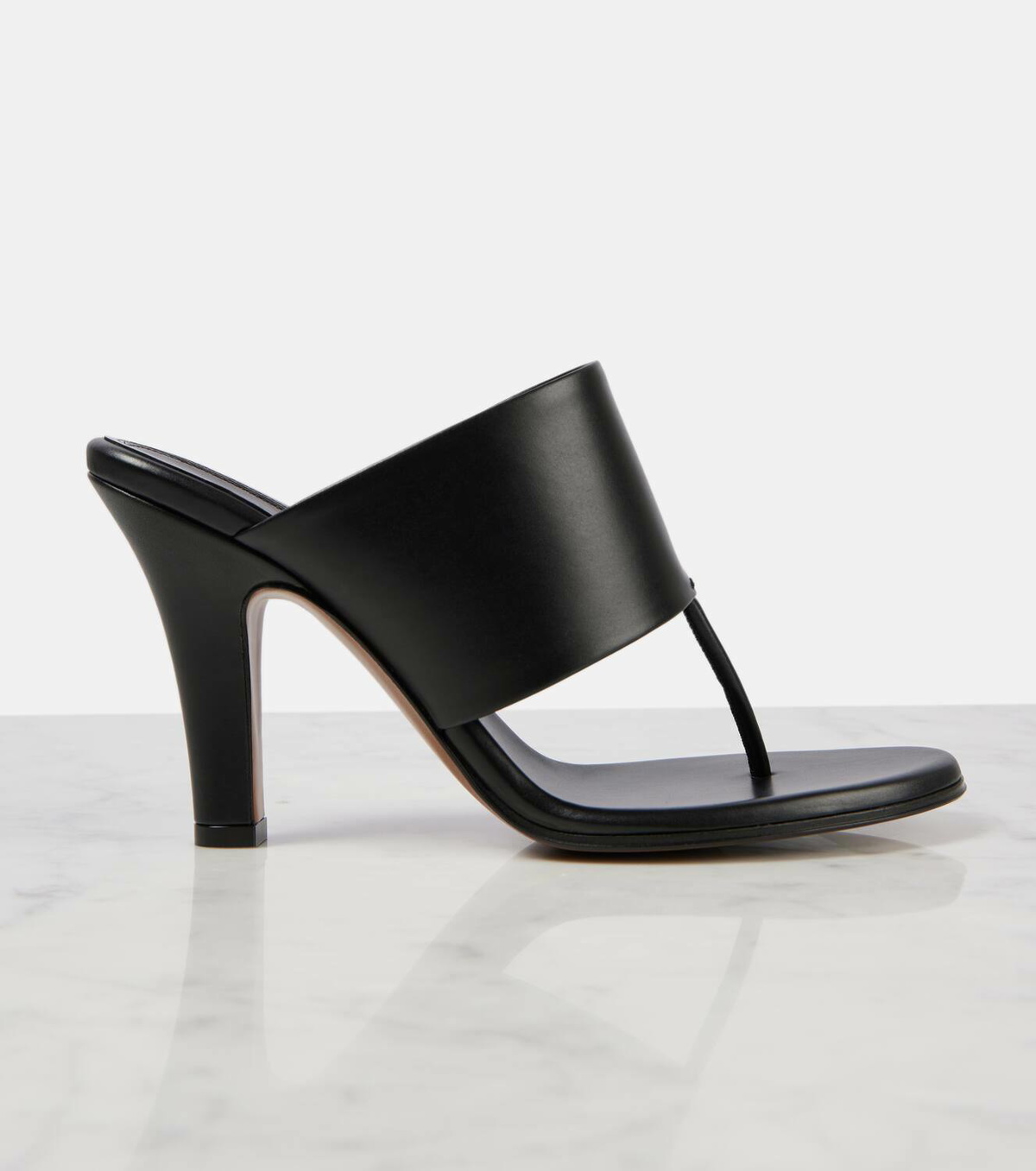 The Row Signum leather mules The Row