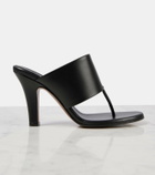 The Row Signum leather mules