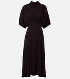 Agnona Gathered midi dress