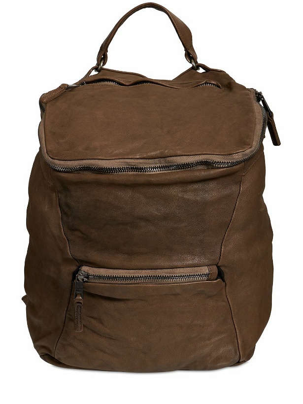 Photo: GIORGIO BRATO - Leather Backpack
