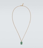 Dries Van Noten Gold-plated pendant necklace
