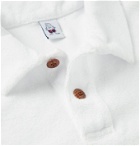 Birdwell - Cotton-Blend Terry Polo Shirt - White