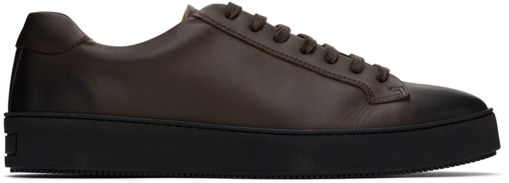 Photo: Tiger of Sweden Brown Salas Sneakers
