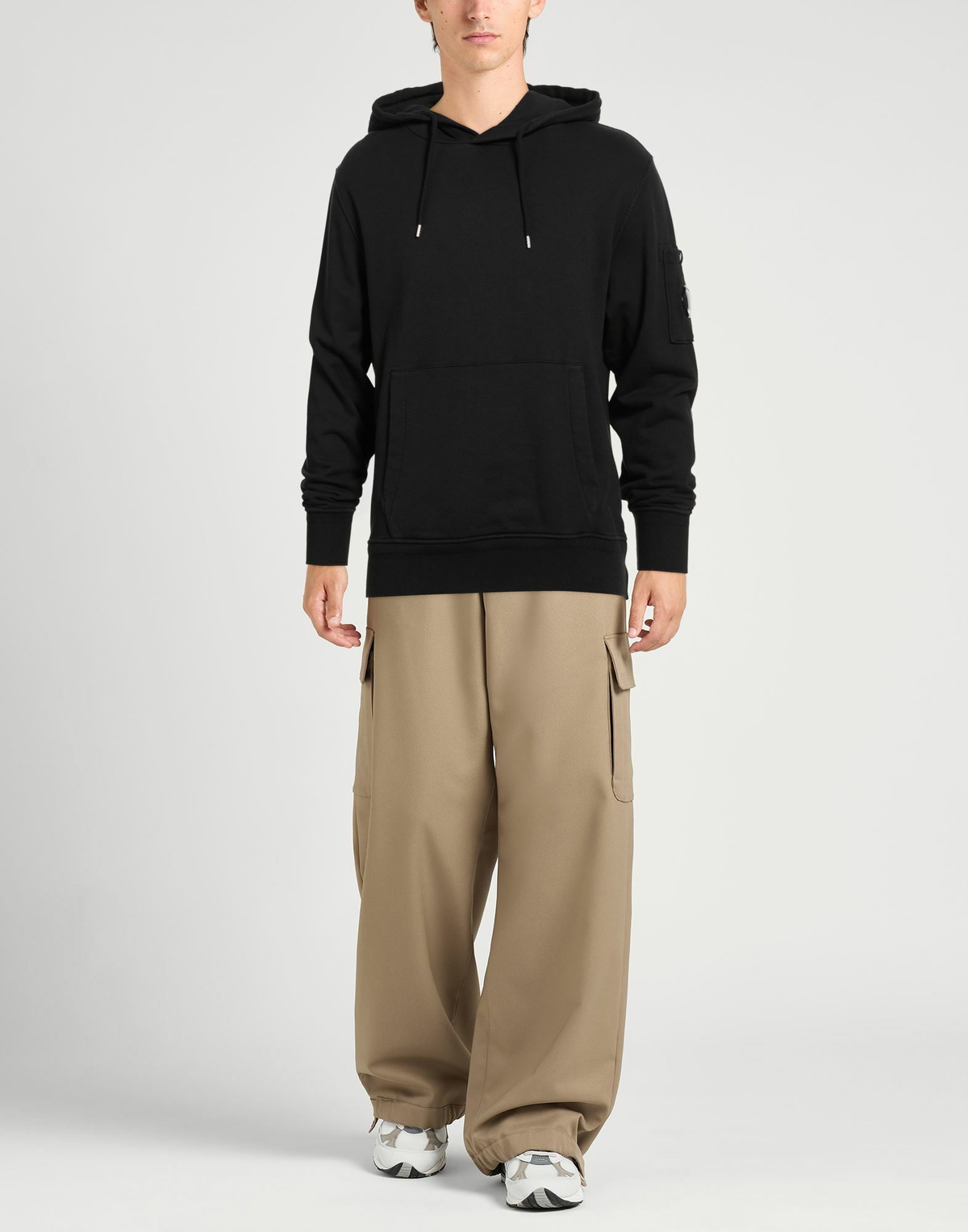 C. p. Company Mens Sweatshirt in Black