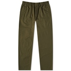 Wood Wood Men's Stanley Crispy Check Pant in Olive