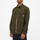Barbour Men's Beacon Twill Overshirt in Forest