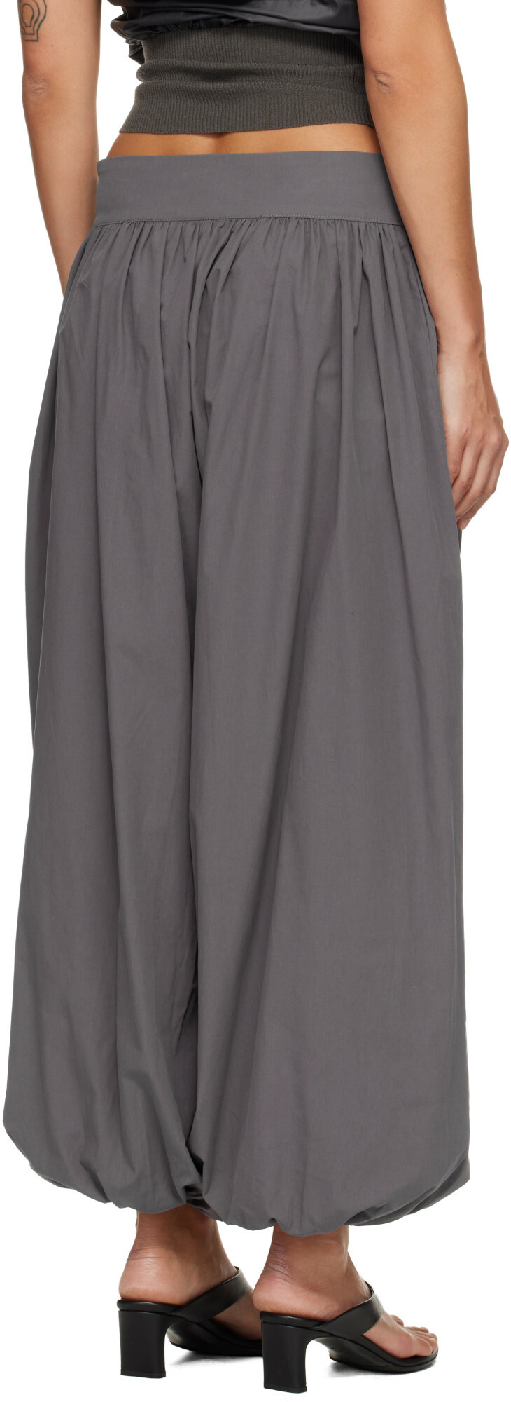 Belle Anna Gray Blanca Trousers