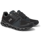 On - Cloudstratus Mesh Running Sneakers - Black