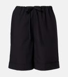 The Row Emiliano cotton shorts