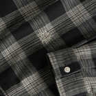 END. Men's Semester Shirt in Black Check