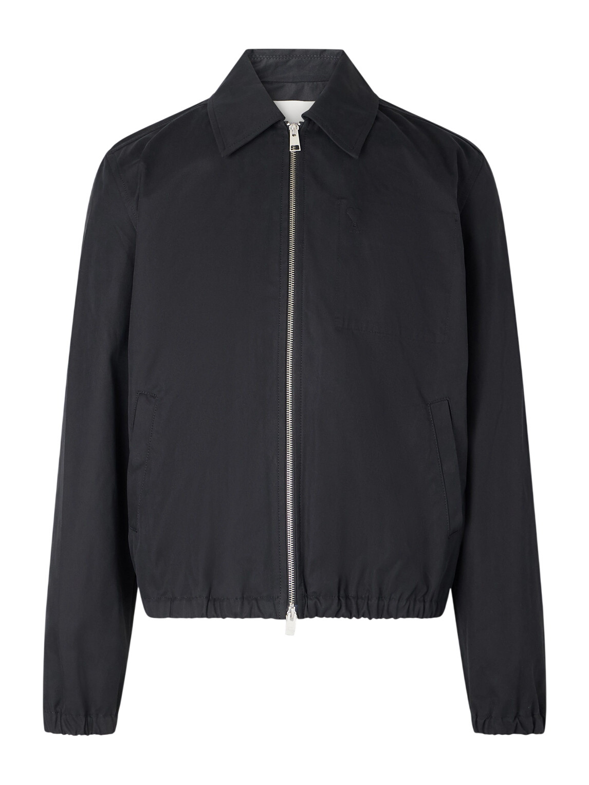 AMI Paris Black 'Ami Alexandre Mattiussi' Windbreaker Jacket AMI