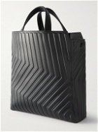 Balenciaga - Car Medium North-South Embossed Full-Grain Leather Tote Bag