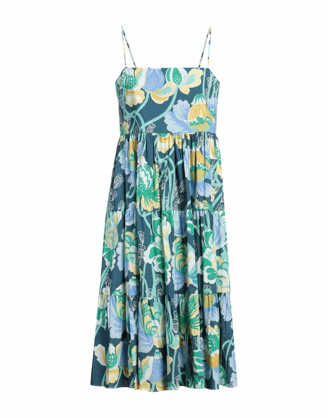 Photo: Emporio Sirenuse Womens Midi dress Deep teal