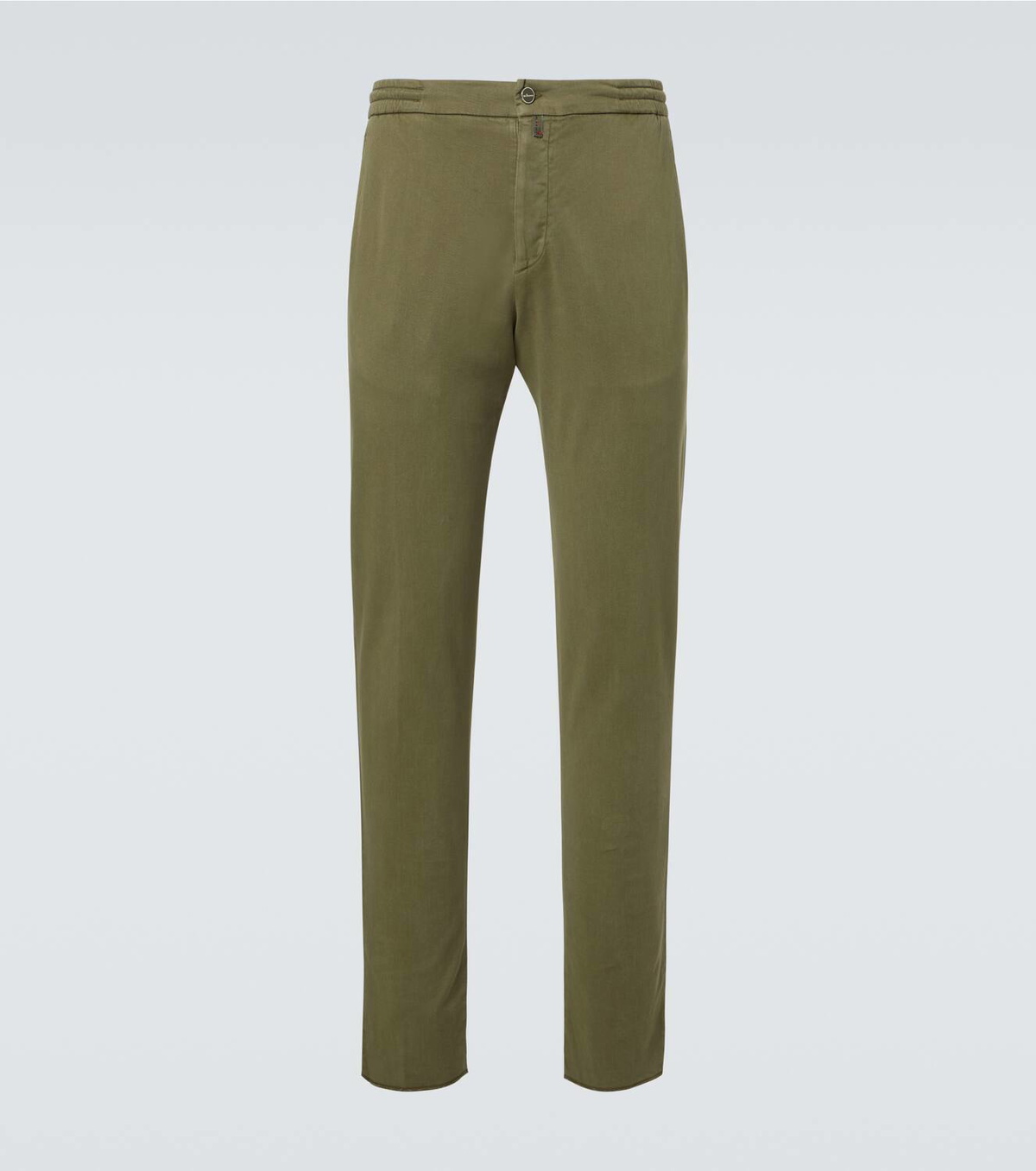 Kiton Mid-rise chinos