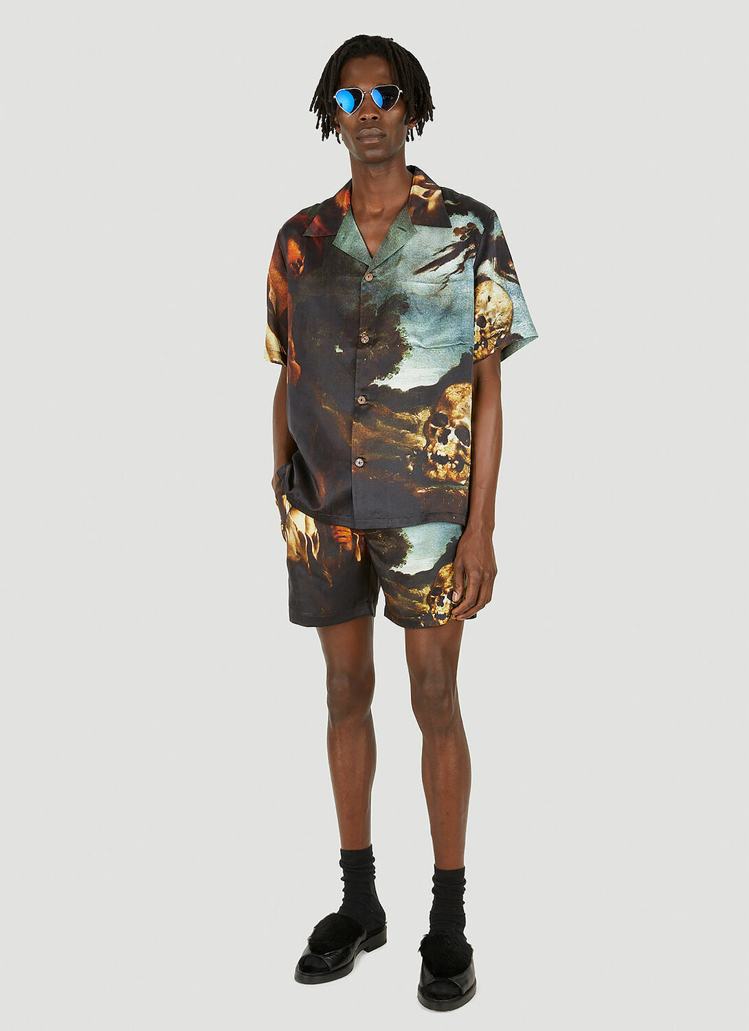 Death Cigarettes Poussin Shorts