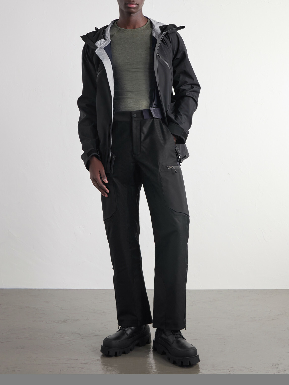 SEASE - Trace 2.0 Shell-Trimmed Coated Wool and Cashmere-Blend Twill Padded Ski Pants - Blue