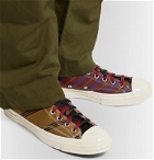 Converse - Chuck 70 Striped Canvas High-Top Sneakers - Brown