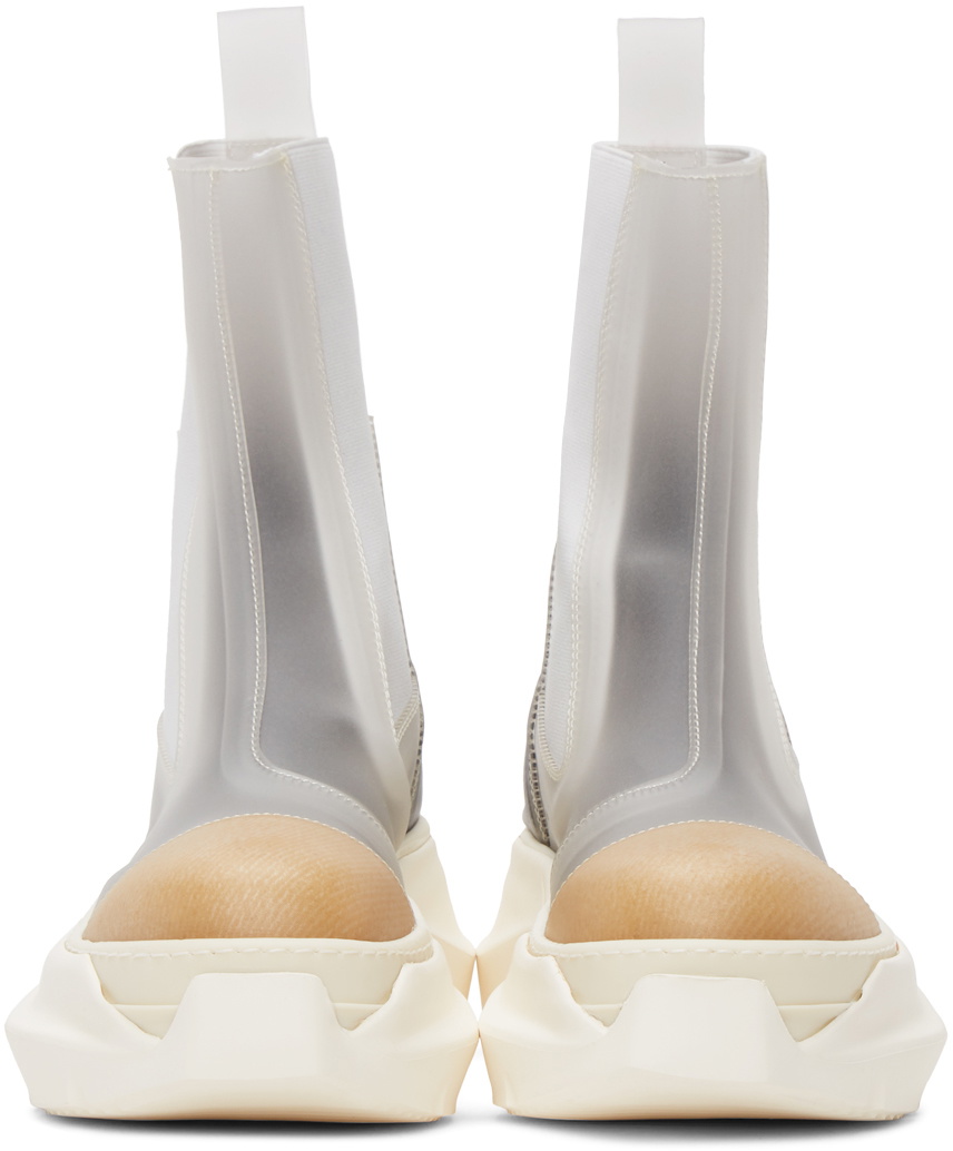 Rick Owens Drkshdw Transparent Beatle Abstract Boots