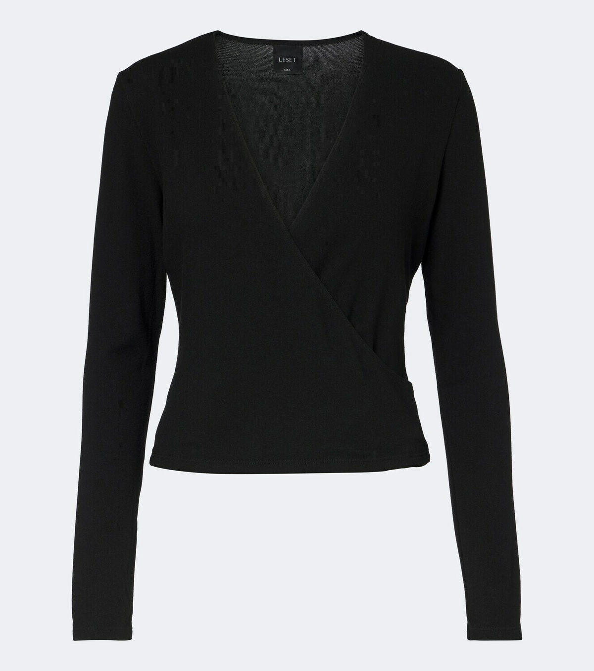 Leset Lauren jersey wrap top