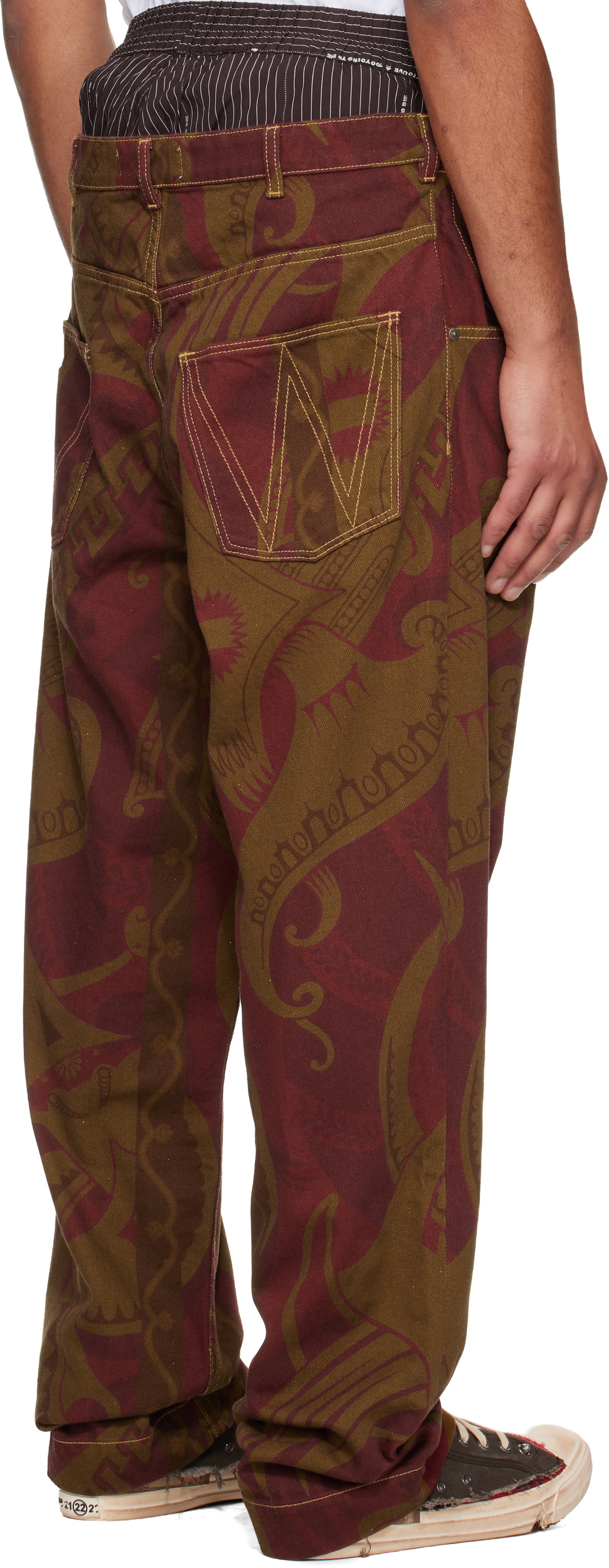 Vivienne Westwood Brown Builder Jeans