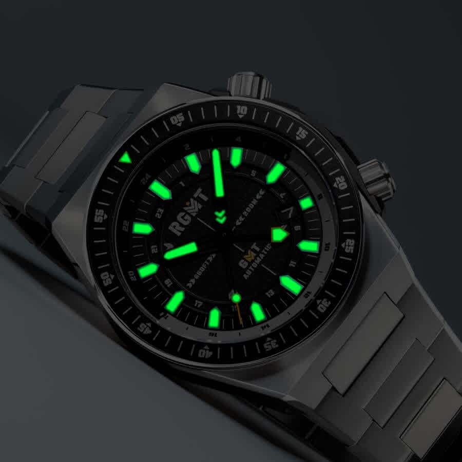 RGMT Marksman Automatic Black Dial Mens Watch RG-8073-55