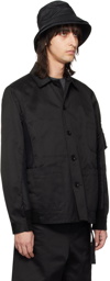 sacai Black Paneled Jacket