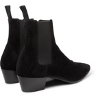 SAINT LAURENT - Dylan Suede Chelsea Boots - Black