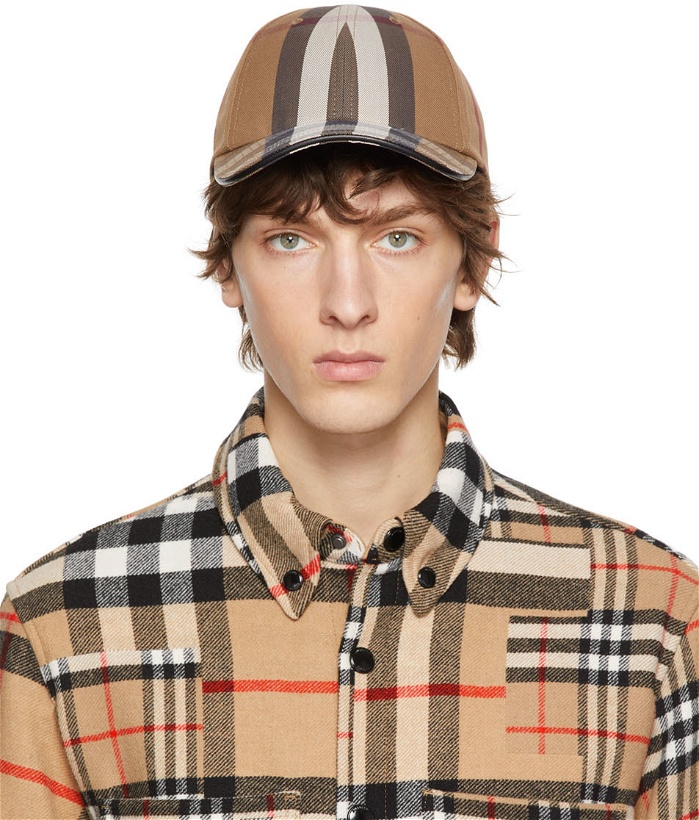 Photo: Burberry Brown Giant Check Cap