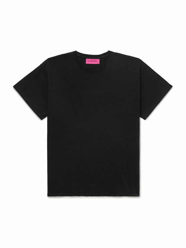 Photo: The Elder Statesman - Cotton and Cashmere-Blend Jersey T-Shirt - Black