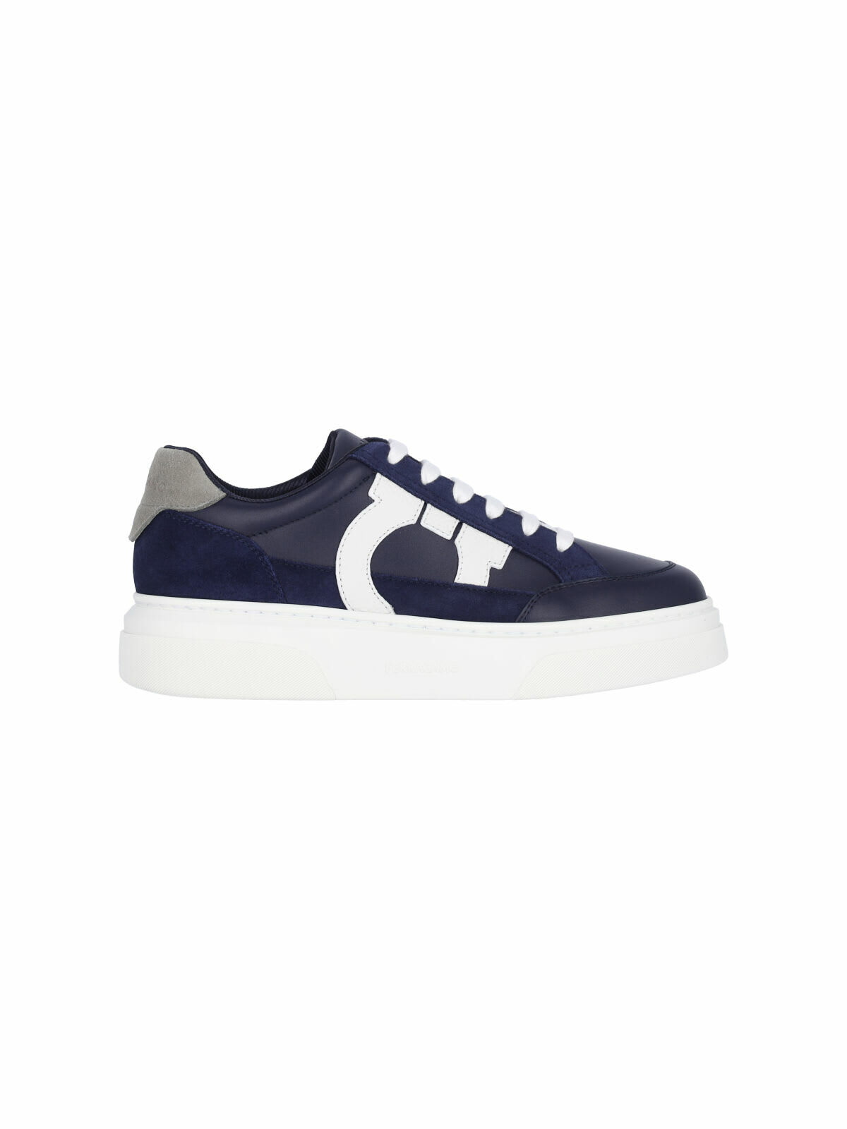 Ferragamo Black Cosma Low Sneakers Salvatore Ferragamo