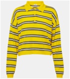 Loewe Striped wool polo sweater