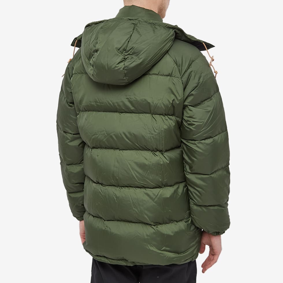 Battenwear Men's Batten Down Parka Jacket V2 in Olive Battenwear