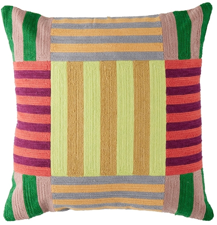 Photo: Dusen Dusen Multicolor Stripe Pillow
