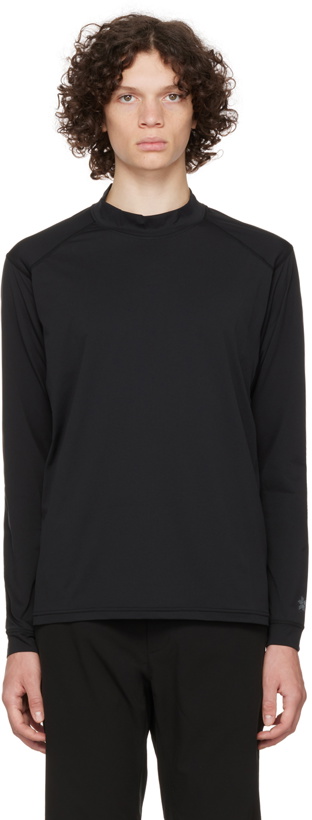 Photo: Goldwin Black Print Long Sleeve T-Shirt