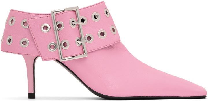 Photo: Abra Pink Big Belt Heels